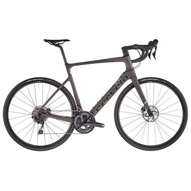 Bicicletta da Corsa CERVÉLO CALEDONIA 5 DISC Shimano Ultegra 8000 36/52 Carbonio/Grigio 2021 0